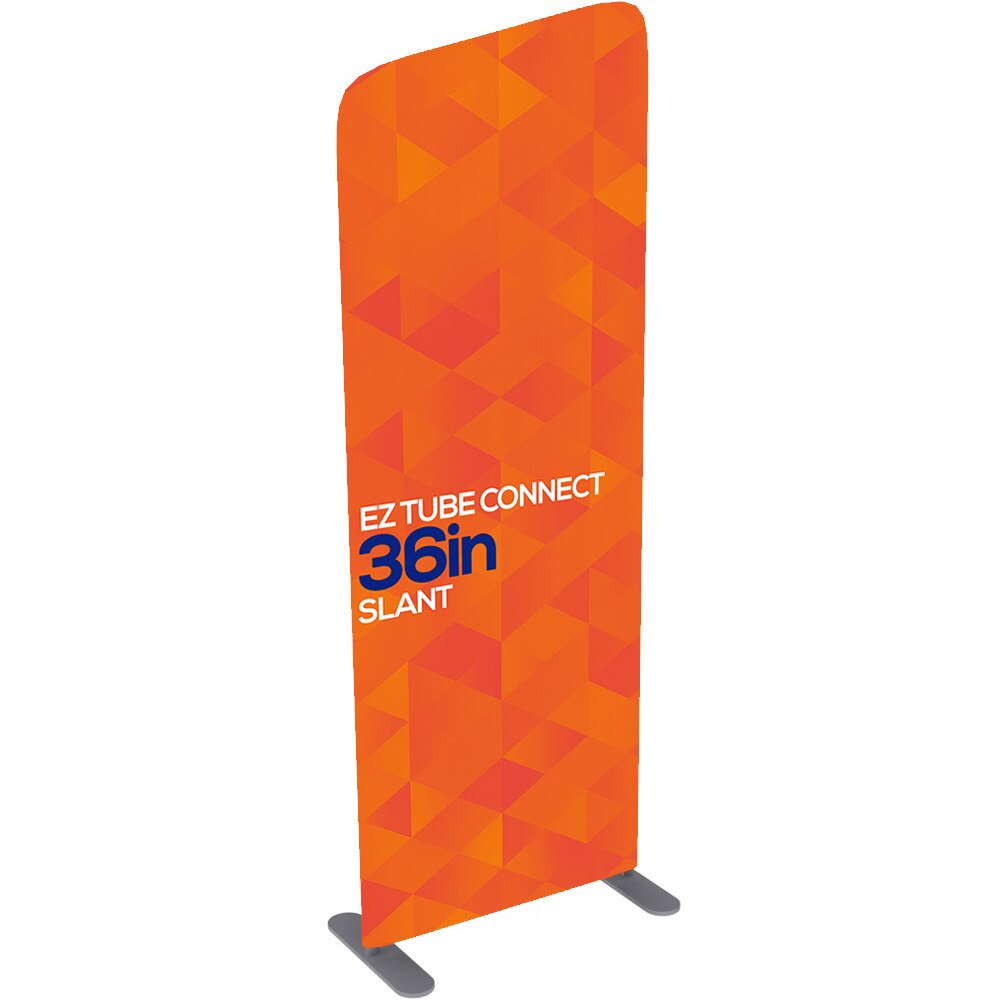 3 ft. EZ Tube® Connect Slanted Top Left — Double Sided Graphic Package